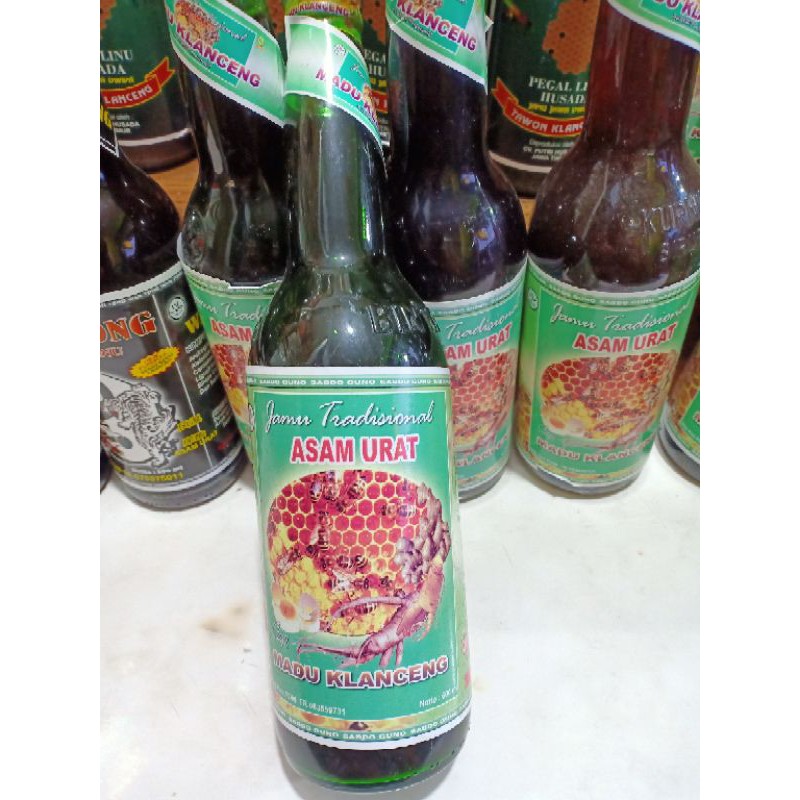 Jamu Botolan Madu Klanceng Asam Urat