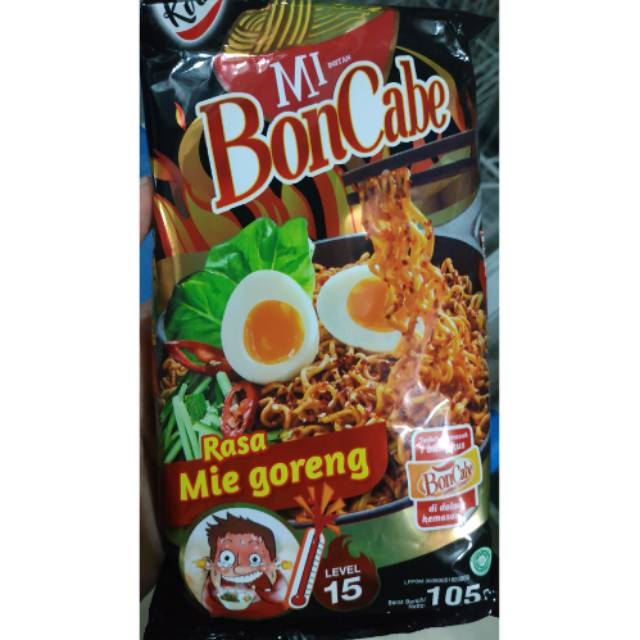 

Mie bon cabe murah pedas enak