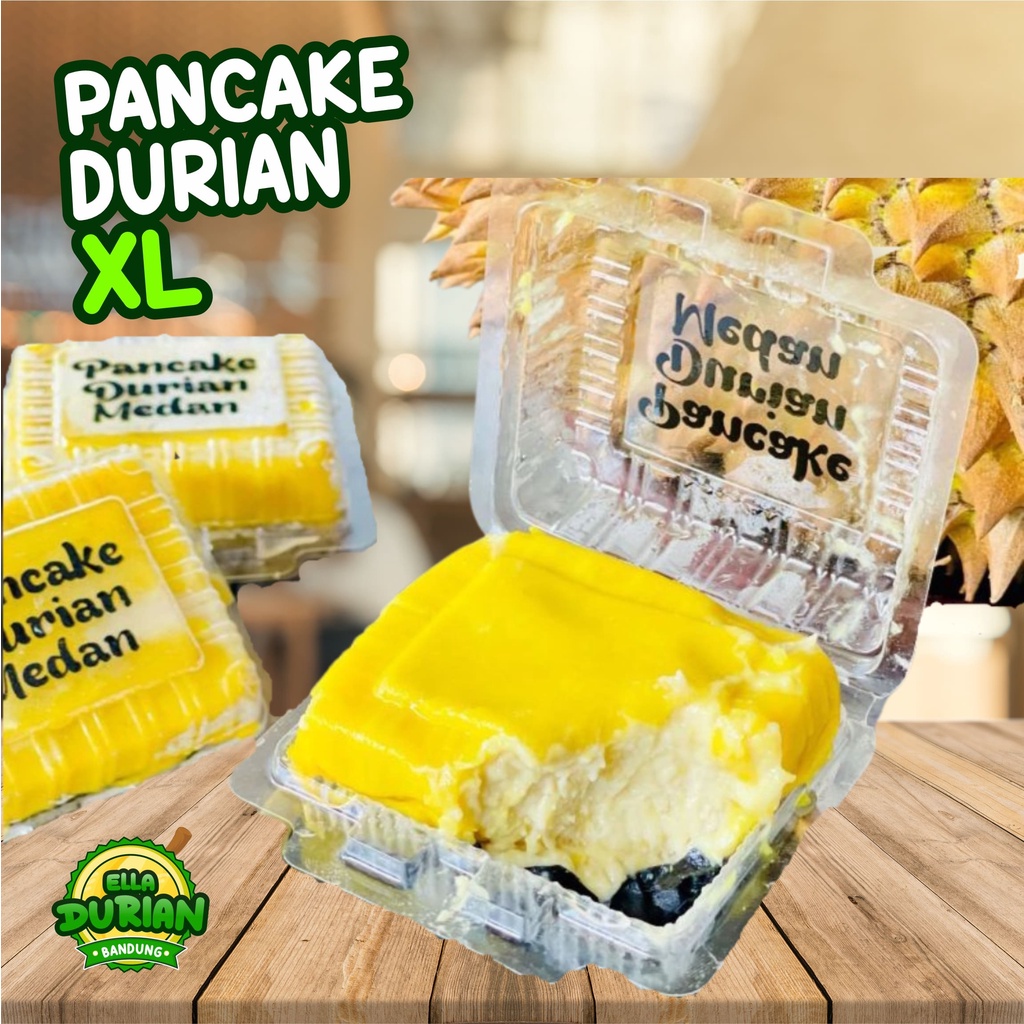 Pancake Durian XL non Cream - Durian Frozen - Pancake Besar Premium
