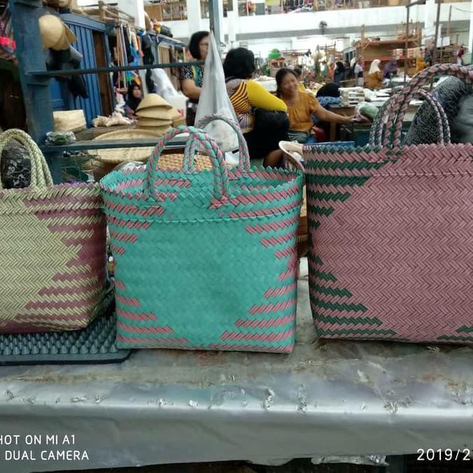 TAS BELANJA SHOPING SHOPPING BAG KRENDENG TAS PASAR TAS SAYUR SUGIASIH24