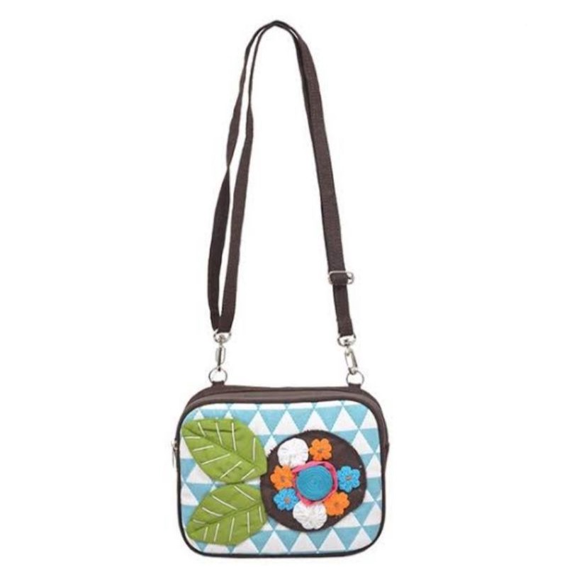 Tas Slempang Maika / Dompet Cubic Maika / Tas Etnik Murah