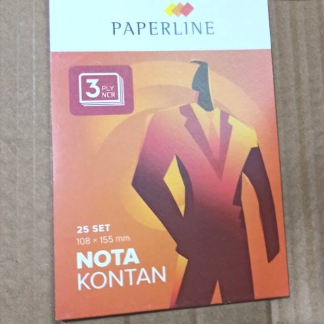 

Nota rangkap 3 kecil Paperline / buku nota 3 ply kecil per pcs