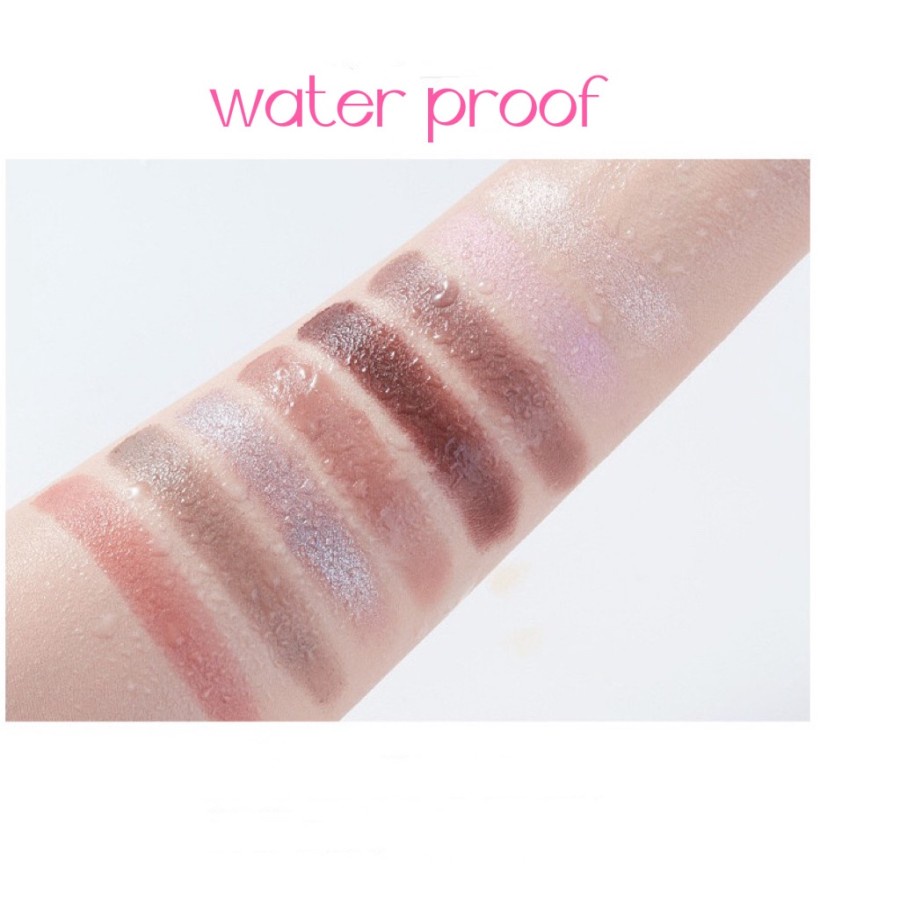 Eyeshadow Glitter Make up Shimmer Eyeshadow Pallette Waterproof Original COD !!! TERMURAH DAN TERBAIK