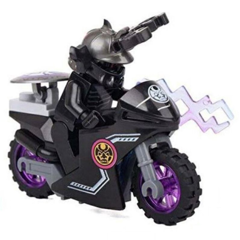 Lego Ninjago Garmadon Motor Minifigure Ninja Kai Zane Jay Wu Lloyd Ice Carnage Killer Ultraman