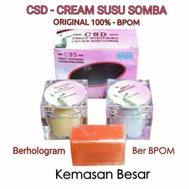 CSD | CREAM SUSU DOMBA 1000% ORIGINAL | Pemutih Wajah