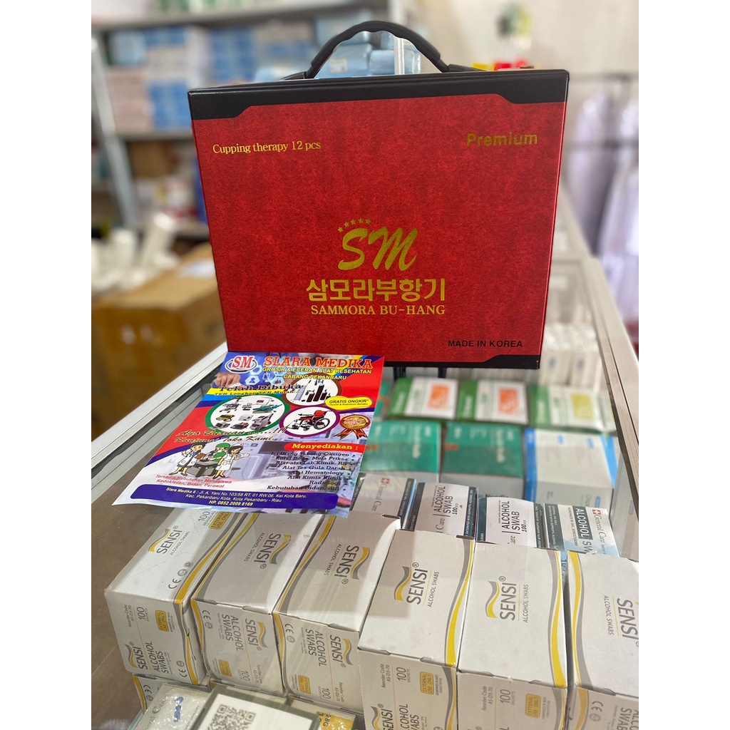 Alat Bekam Sammora isi 12