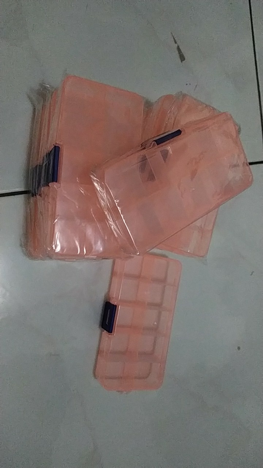 Sofimall Kotak Obat 10 Sekat Tablet Tempat Penyimpanan Aksesoris Perhiasan Jewelry Box Storage Manik