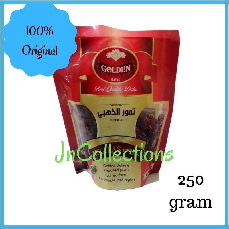

KUALITAS SUPER khalas 250gr kurma golden khalas Premium 1/4 Asli Terlaris