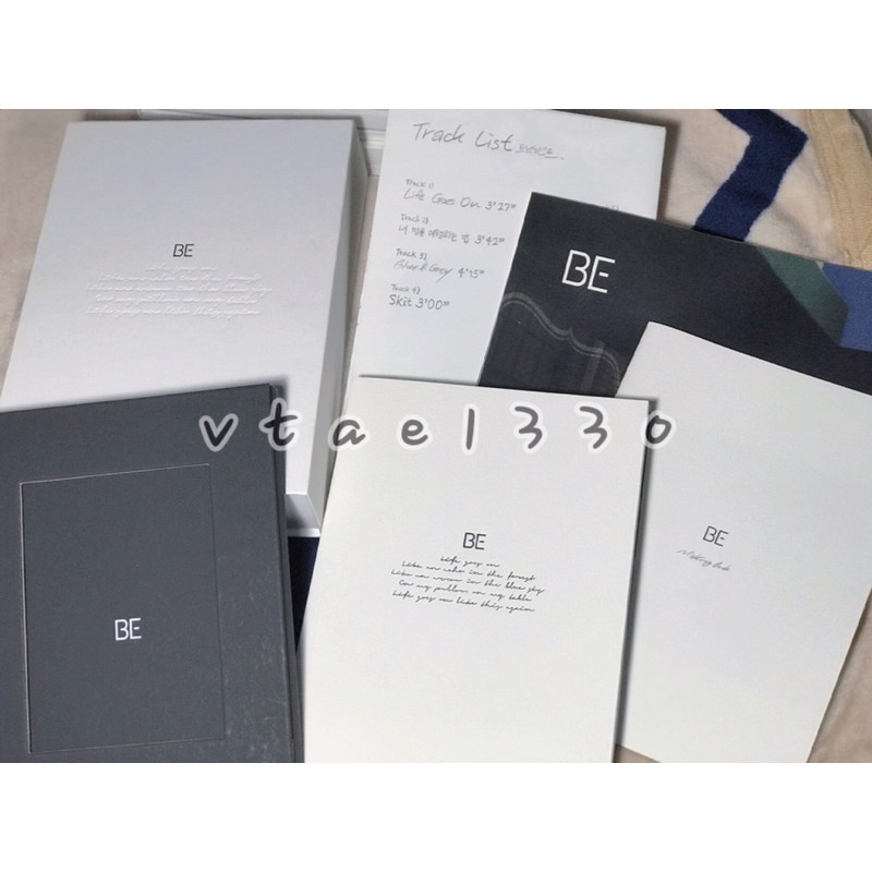 [Sharing] ALBUM BTS BE DELUXE | album only, pc + postcard