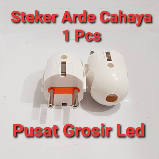 Steker Arde Cahaya Putih