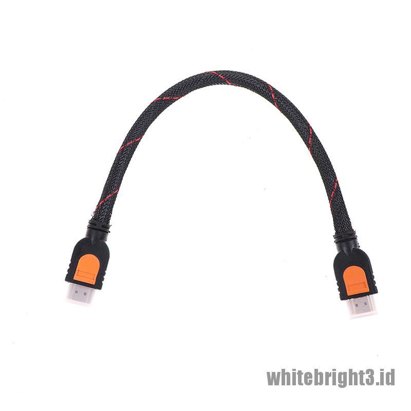 &lt; White3 &gt; 1 Kaki Kabel HDMI 1.4 Untuk HD TV 3D 1080p