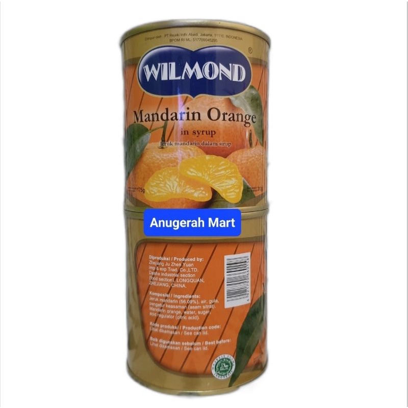 

Jeruk Mandarin Kaleng / Willmond Mandarin Orange 312gr