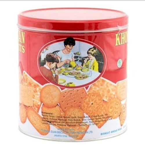 

KHONG GUAN TIN 650 GR / BISKUIT WAFER KALENG / BISKUIT KELUARGA