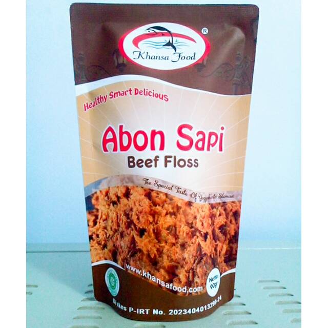 

Abon sapi pedas manis Non MSG 90gram