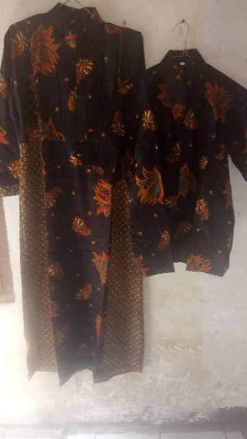 Maura Couple - Sania Ruffle Batik Couple Ori Ndoro Jowi Garansi Termurah Shopee - Kebaya Modern 2564