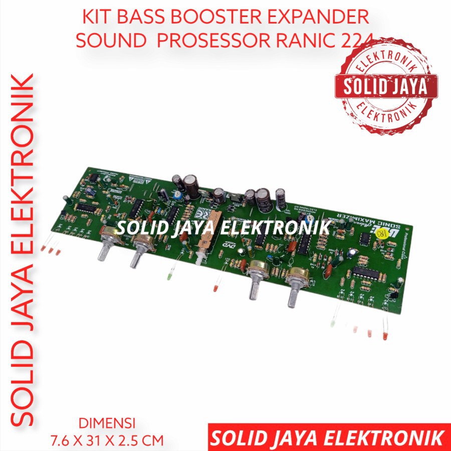 KIT BBE BASS BOOSTER EXPANDER - AUDIO SONIC MAXIMIZER RANIC 224