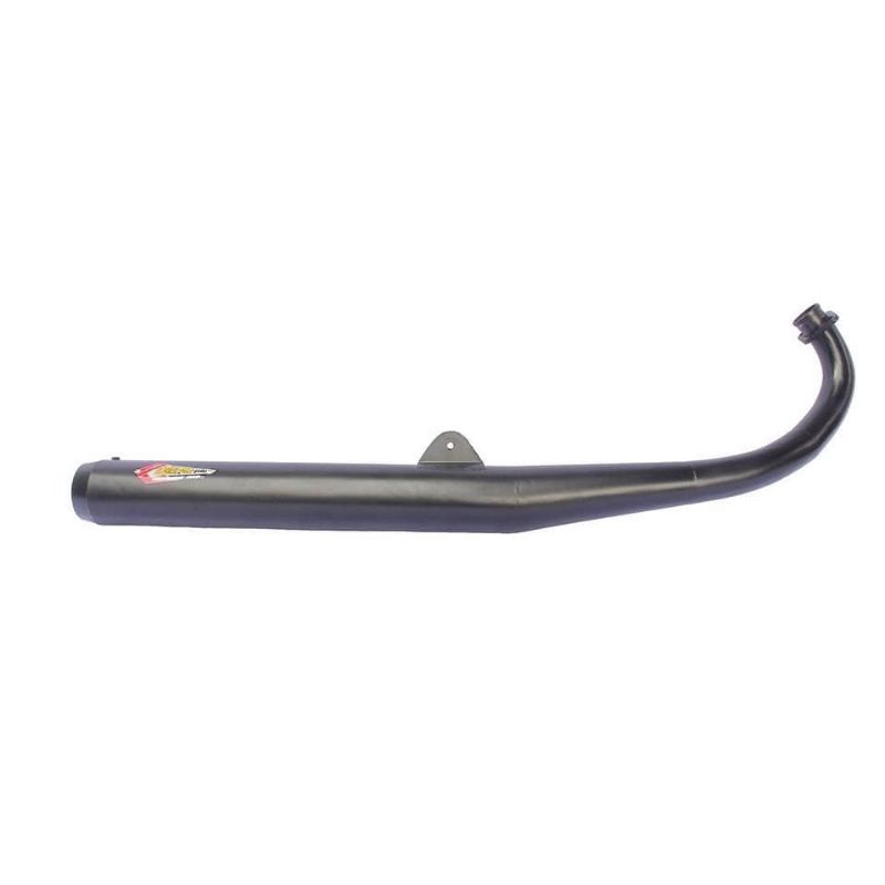 Knalpot Standar Racing Rx-king Cream-pie HITAM  // suara garing istimewa rx king/ninja/satria hiu/fi
