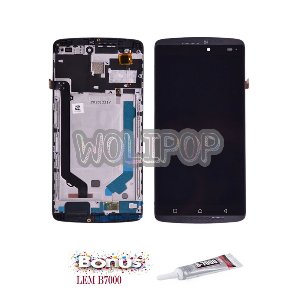 LCD TOUCHSCREEN FRAME LENOVO K4 NOTE A7010 ORIGINAL NEW