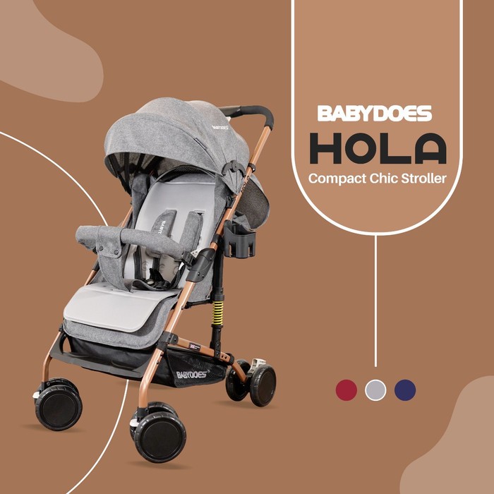 Makassar ! Stroller / Kereta Dorong Babydoes Olla CH 311