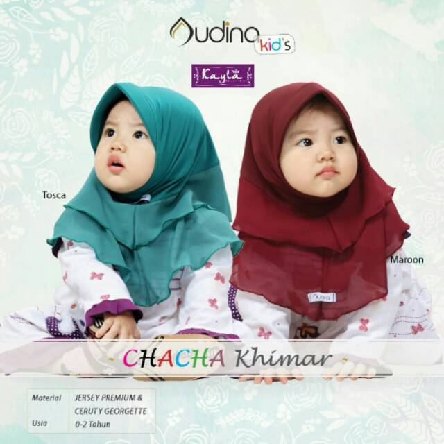 Khimar baby cacha....