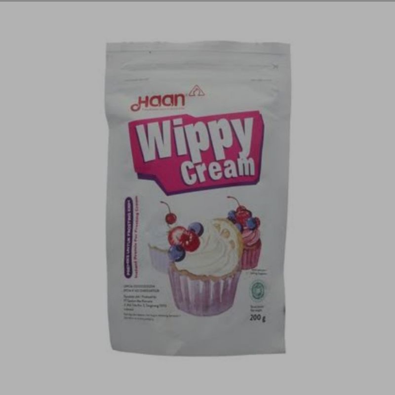

[Whispers] Haan Wippy Cream 200 gr Pouch / Whip Cream Bubuk