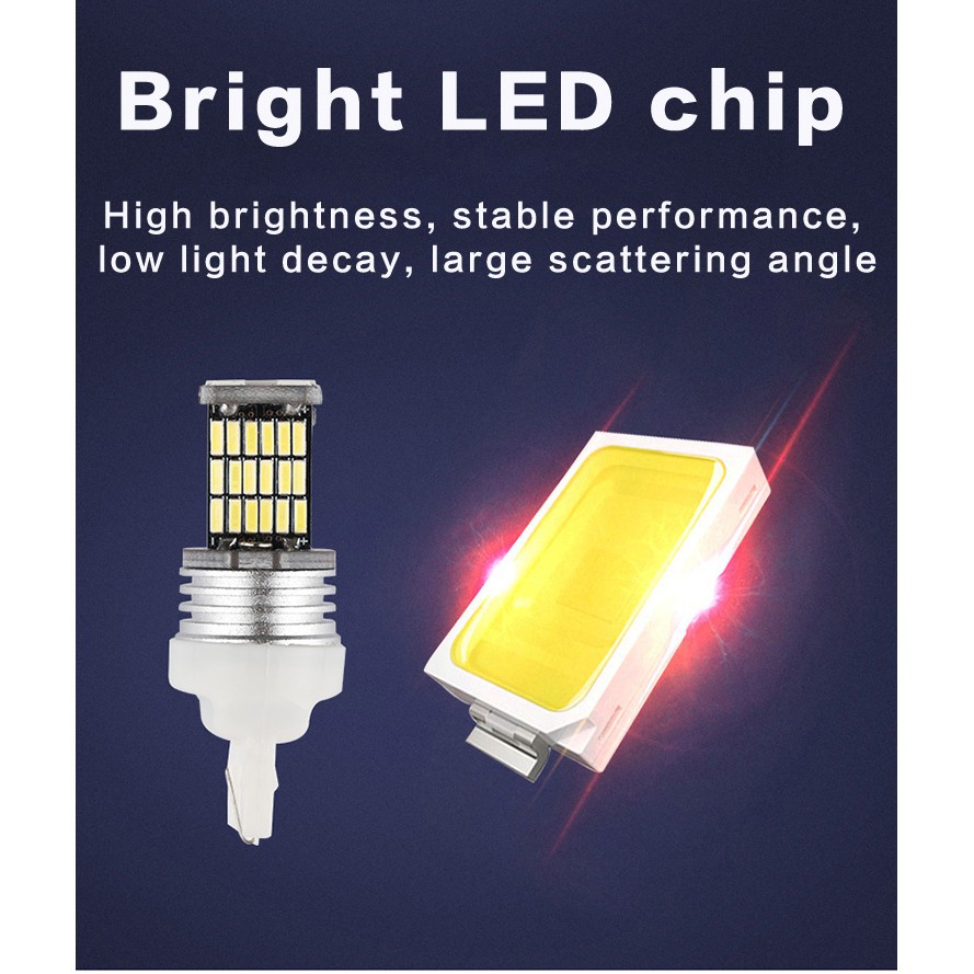 Lampu Bohlam Led 1156 T15 T20 1157 Untuk Rem / Mundur Mobil / Motor