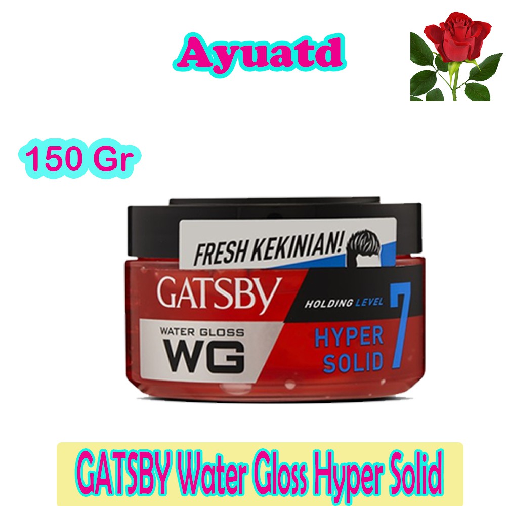 Gatsby Water Gloss 150 G Hyper Solid