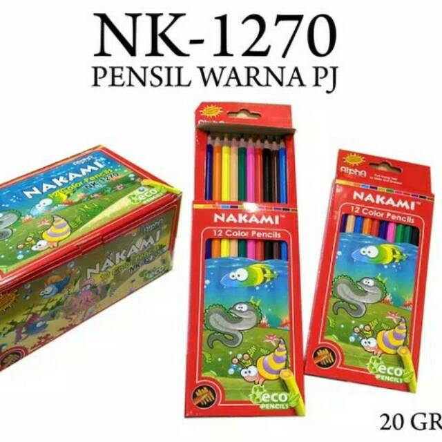 

Pensil warna NAKAMI eco
