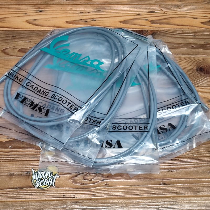 Slongsong kabel gas kopling vespa kabel luar vespa slongsong gas kopling versneling vespa