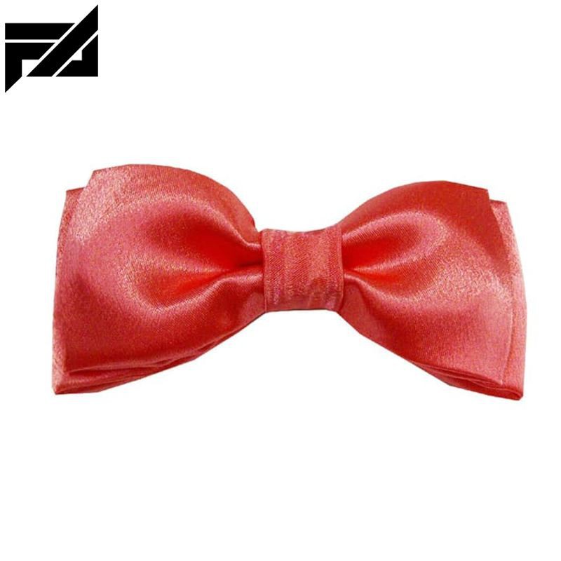 TERBARU Dasi Kupu Kupu Polos salem 2 layer - Bowtie pink salem