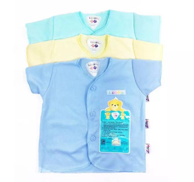 Libby Baju bayi motif dan polos