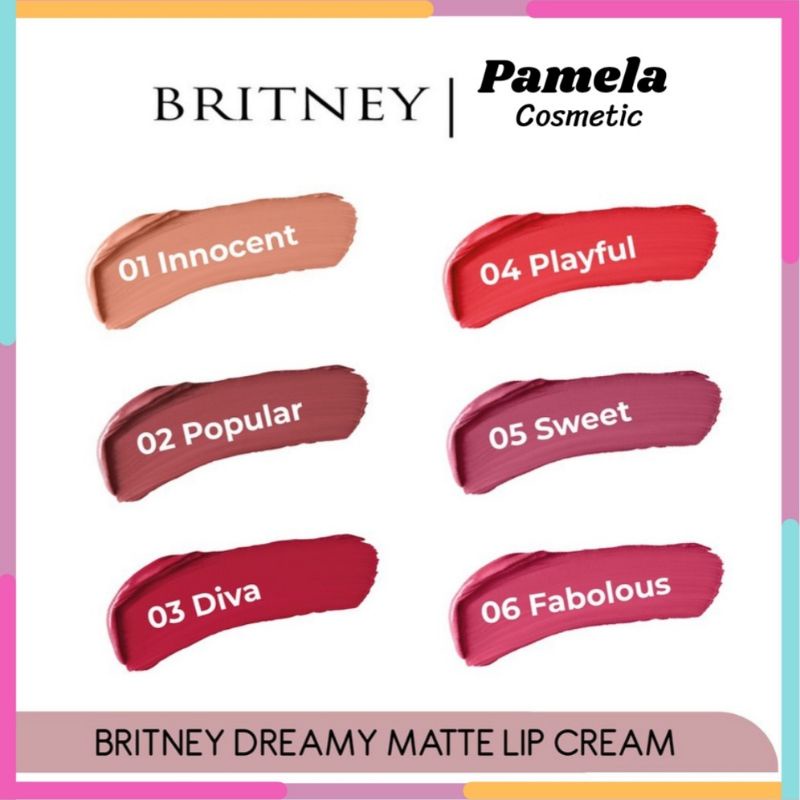 ❤ PAMELA ❤ Purbasari Lipcream Britney