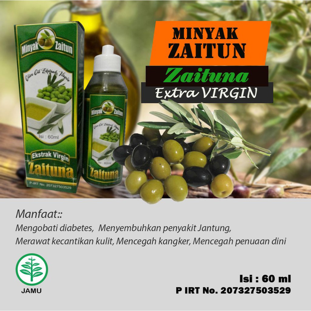 Minyak Zaitun Zaituna Extra Virgin Membantu Mengobati Luka Bakar 60 Ml Shopee Indonesia