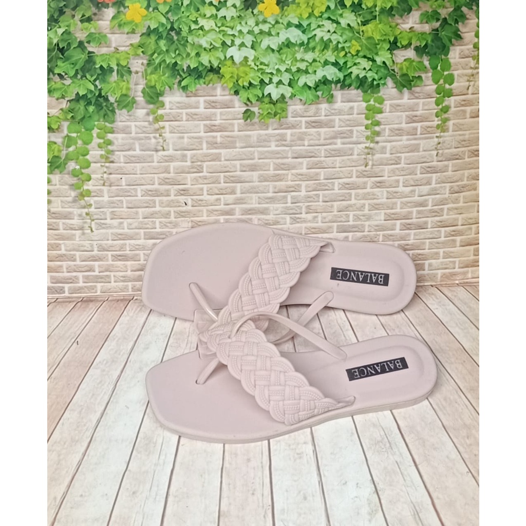 balance 1203-23/sandal jelly wanita sandal karet perempuan terbaru ori produk impor-SALEM