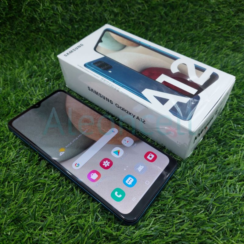Samsung A12 4/128GB mulus bekas garansi Sein