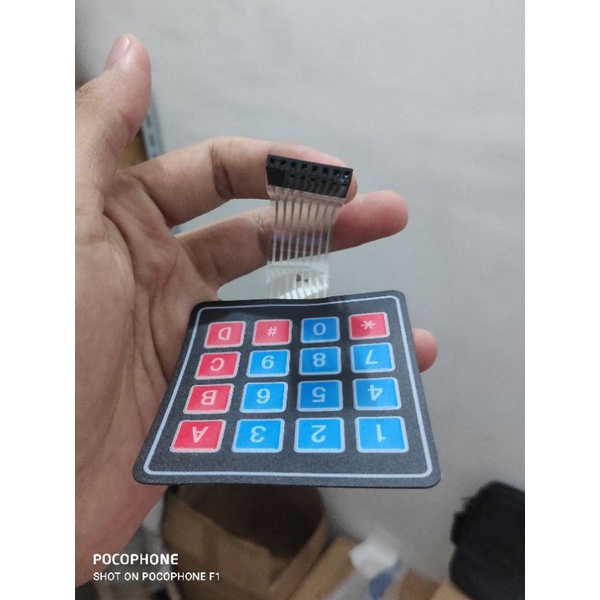 keypad matrik membrane 4x3 keypad Metrik 4x4 matrik 4x4 Keyboard membrane Keyboard tipis keyped 3x4 keyboard AVR arduino