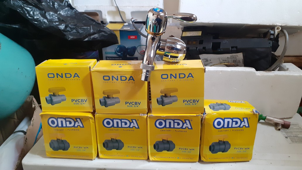 Stop Kran Water Mur Onda Pvcbc Wm 3/4 Inch Pvc Ball Valve Watermoor