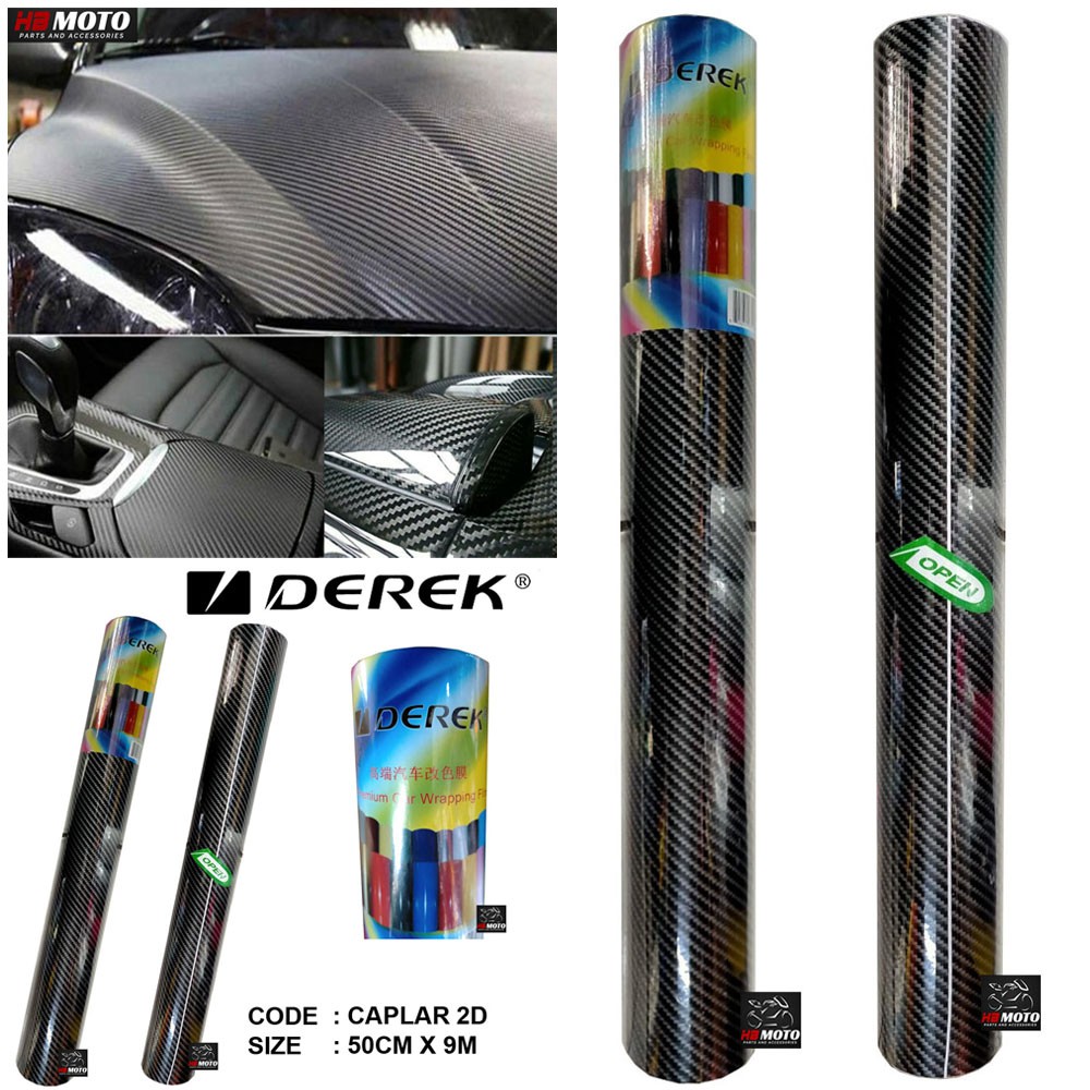 Sticker Derek Caplar 2D / Scotlight Vinyl Derek / Sticker Vinyl Derek Caplar 50 Cm X 9 M