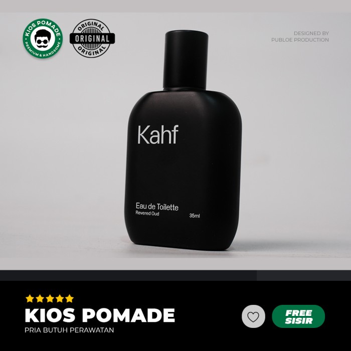 Parfum Parfum Pria KAHF Eau de Toilette Revered Oud - 35 ml(J7K1) Parfum Original Pria Tahan Lama 24