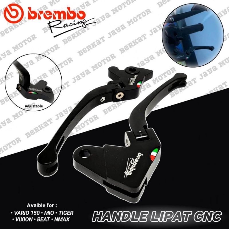 HANDLE REM MODEL LIPAT BREMBC BLACK UKIR SET KIRI KANAN MIO NMAX NINJA 150 BEAT SCOOPY VARIO 150 TIGER VIXION