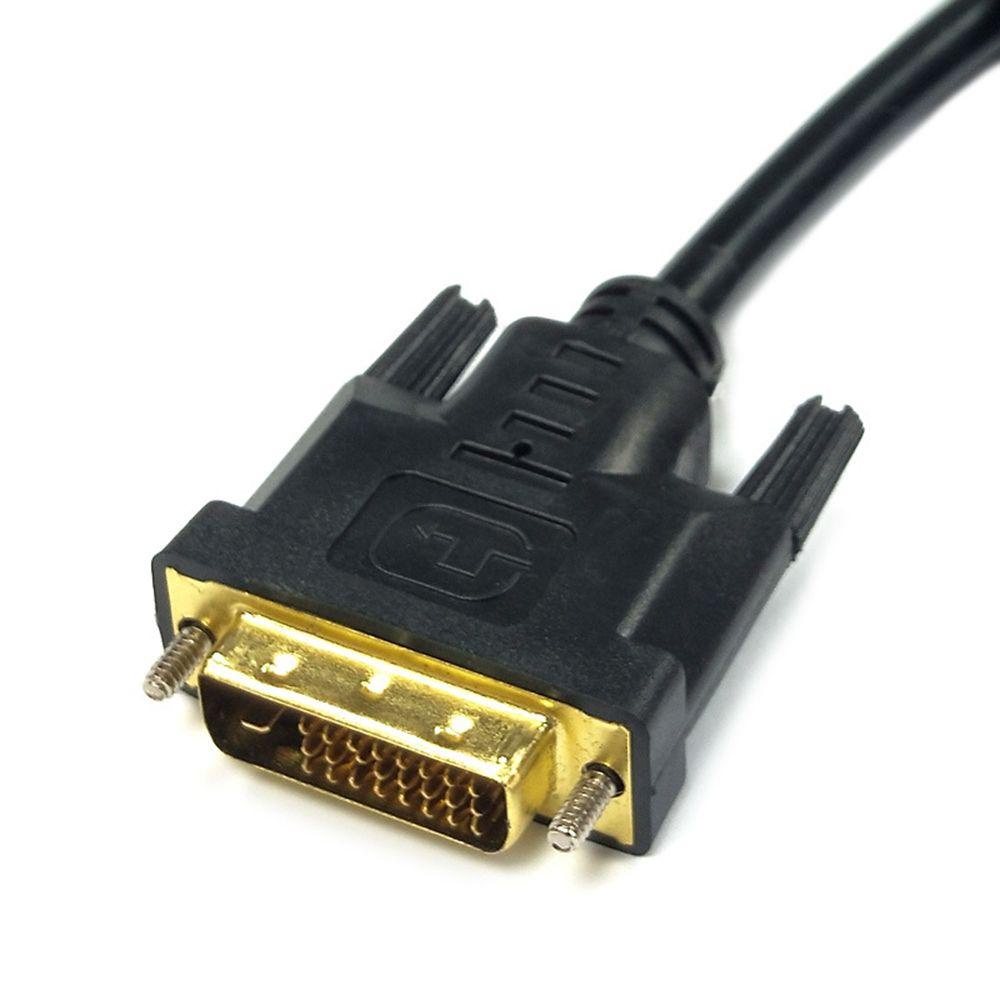 Preva TV Kabel HDMI to DVI High Speed Bi-Directional HDMI DVI-D24 +1