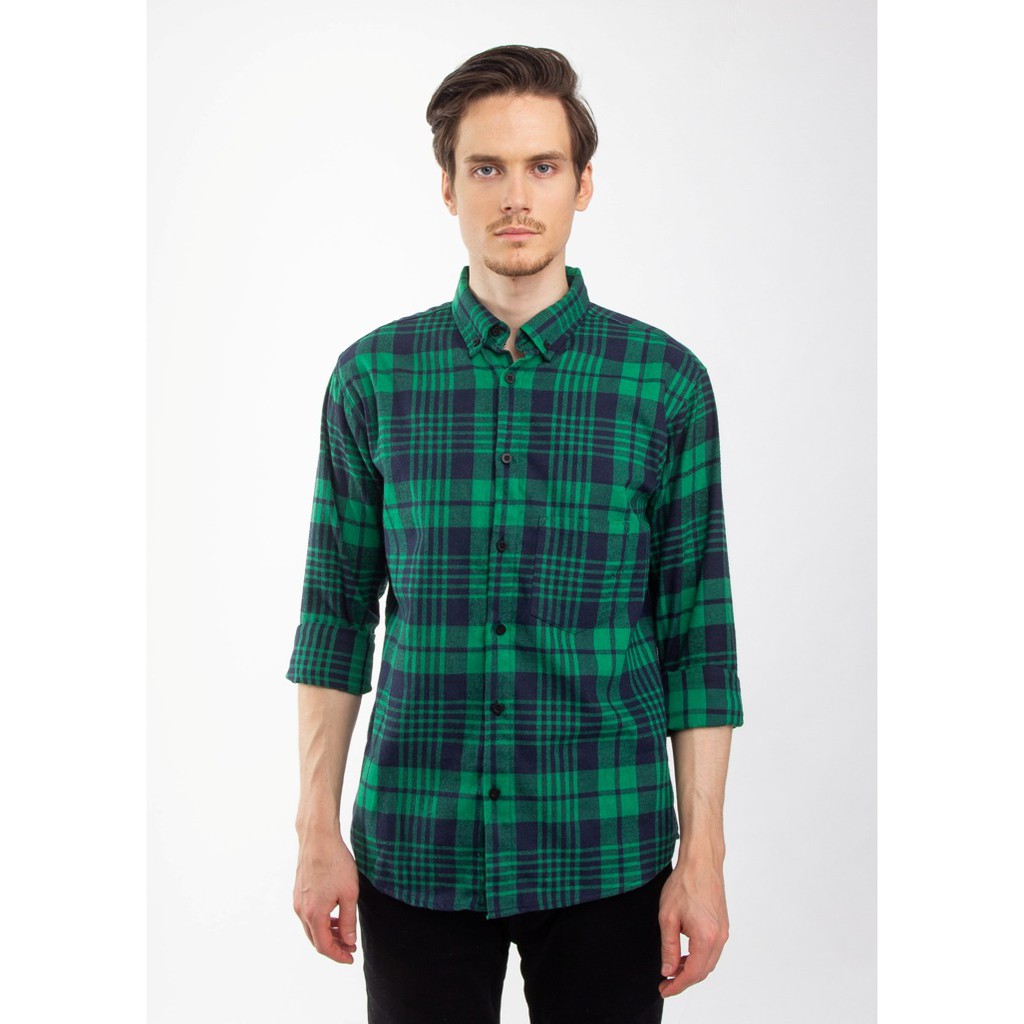 

Erigo Flannel Nopsis Green