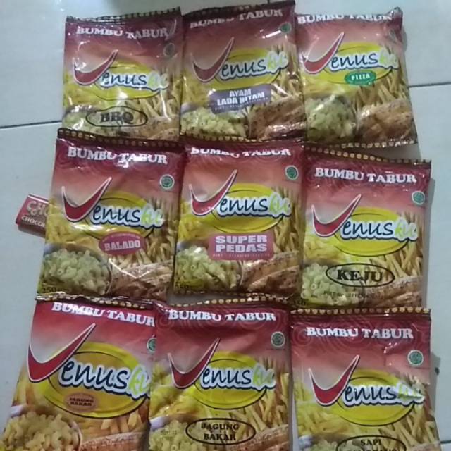 

Bumbu tabur keripik aneka rasa seasoning powder bumbu tabur keripik 1 kg