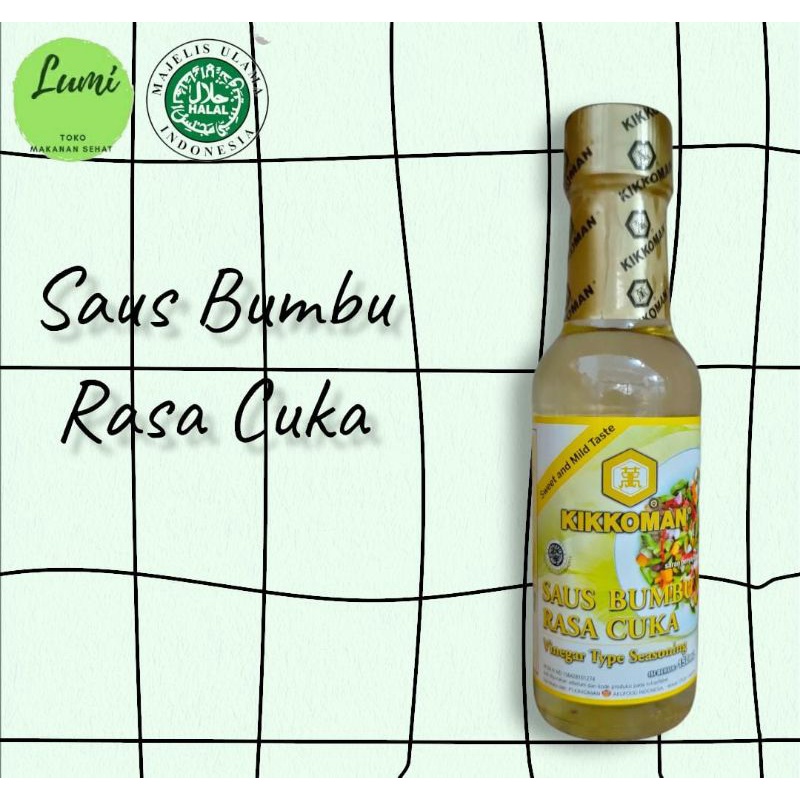 

Kikkoman_MURAH_Saus Bumbu Rasa Cuka_kemasan asli bkn repack.