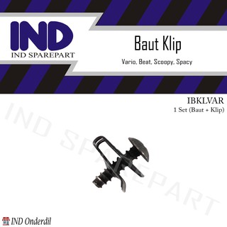 Baut Klip Body Vario/Beat/Scoopy/Spacy