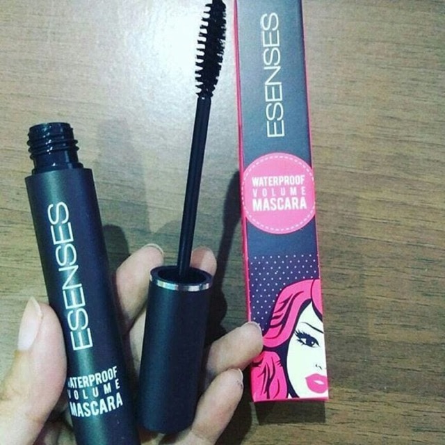 Evany Esenses Mascara Waterproof Maskara Hitam Maskara Anti Air