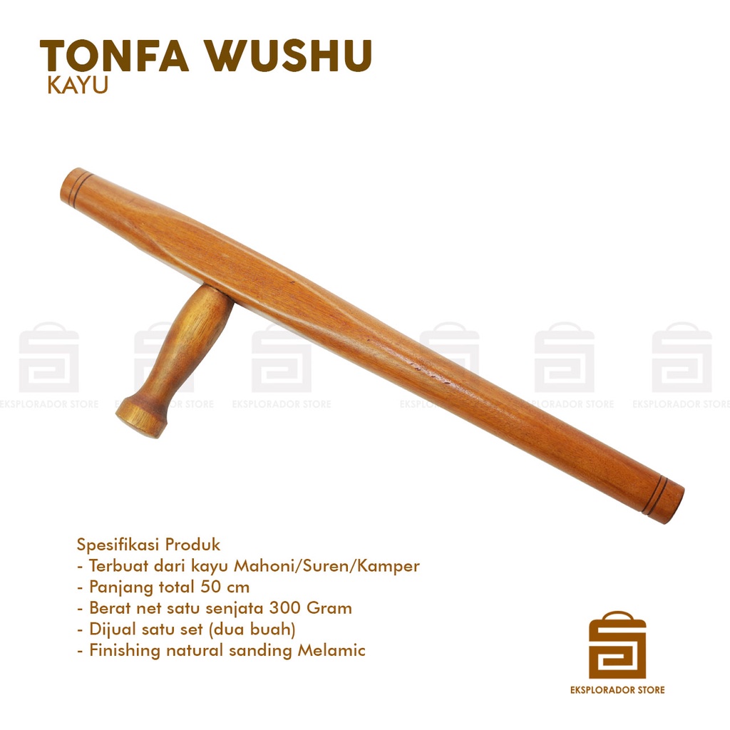 TONFA WUSHU KAYU