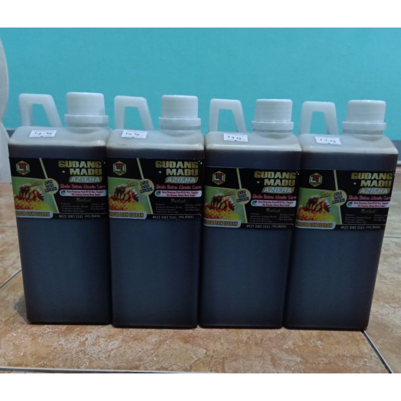 

MADU AZHIFHA *madu murni*madu hutan akasia carva*kemasan 1,4 kg
