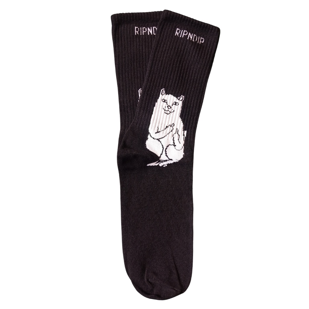 [BIG SALE] Kaos Kaki Motif Skate Oldschool - Mohaki Official-Ripndip Hitam