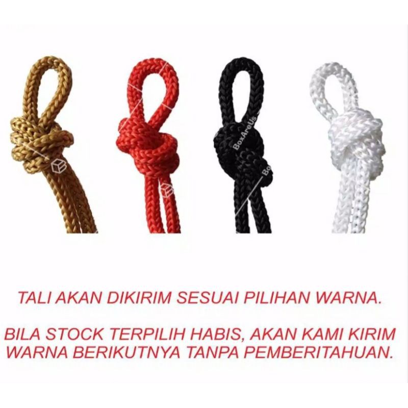 

Tali kur panjang 30cm, tali warna, tali